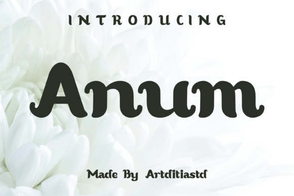 Anum: A Sweet Script Handwritten Font for Modern Web Design