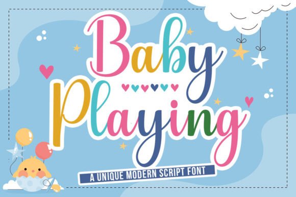 Baby Playing: A Handwritten Font for Warm, Memorable Branding