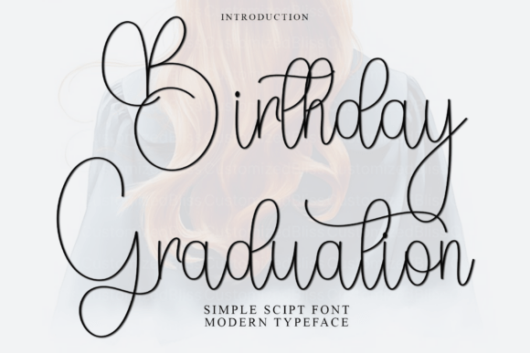 Birthday Graduation: A Script Handwritten Font for Modern Web Design