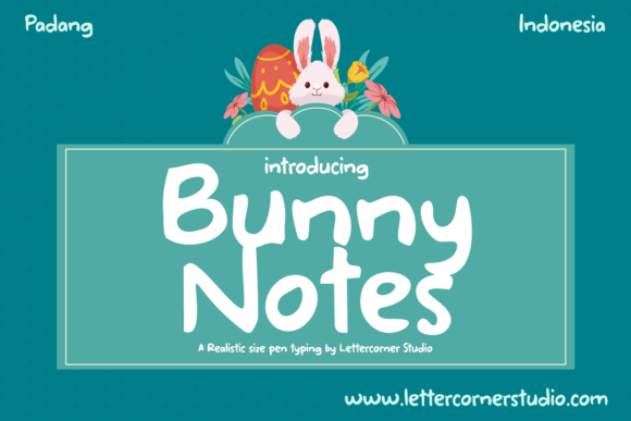 Bunny Note: The Handwritten Font That Elevates Small Business Branding