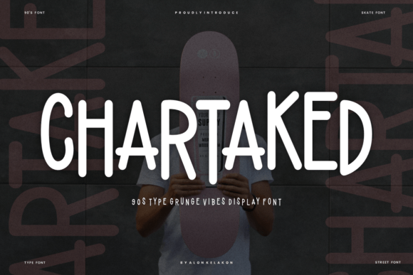 Chartaked Typeface: Elevate Campaign Visuals With Handwritten Charm
