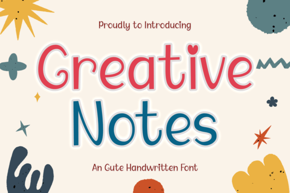Creative Notes: The Perfect Handwritten Font for Your Craft Shop