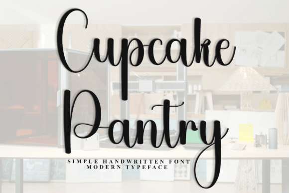 Cupcake Pantry: A Handwritten Script Font for Boutique Brands