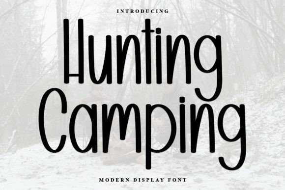 Hunting Camping: A Sweet Script Handwritten Font for Editorial Design