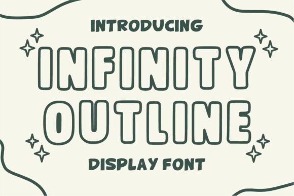 Infinity Outline: A Handwritten Typeface for Engaging Social Campaigns