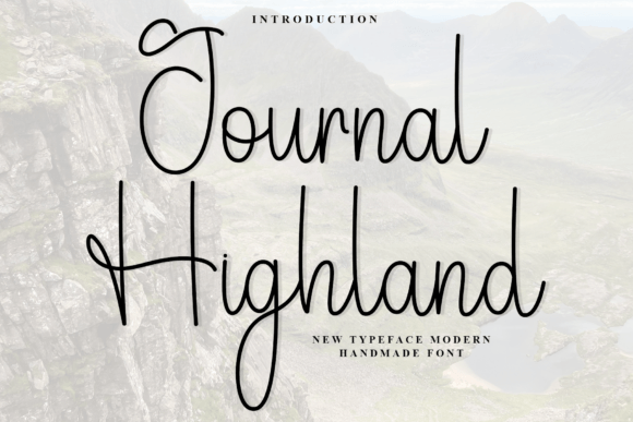 Journal Highland: Elevating Web Design with Handwritten Elegance