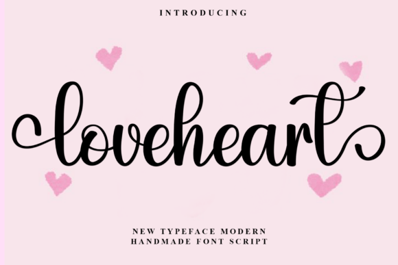 Loveheart: A Script Handwritten Font for Authentic Brand Identity