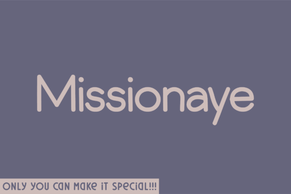 Missionaye: The Handwritten Typeface for Authentic Brand Storytelling