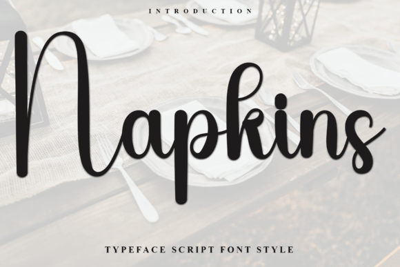 Napkins Font: Elevate Your Brand Identity With Handwritten Style