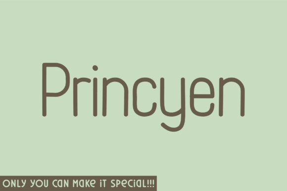 Princyen: The Handwritten Font That Elevates Your Brand Identity
