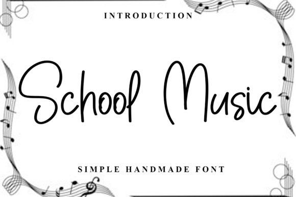 School Music Typeface: A Designer’s Take on Soft Script Branding