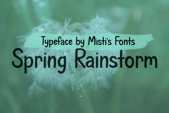 Spring Rainstorm Typeface: A Marketer’s Guide to Organic Brand Identity