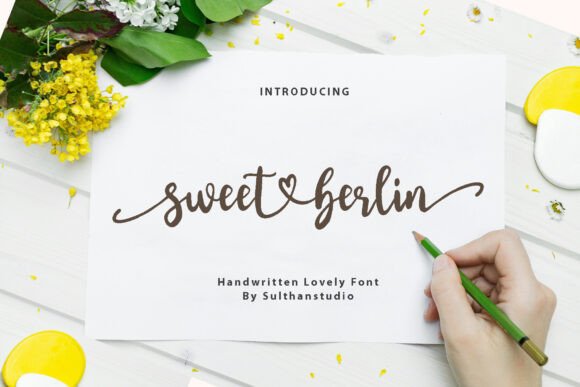 Sweet Berlin Typeface Review: Organic Script for Social Campaigns