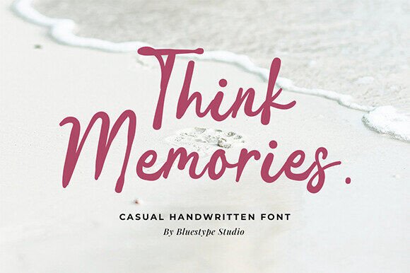 Think Memories: The Handwritten Font That Elevates Campaign Visuals