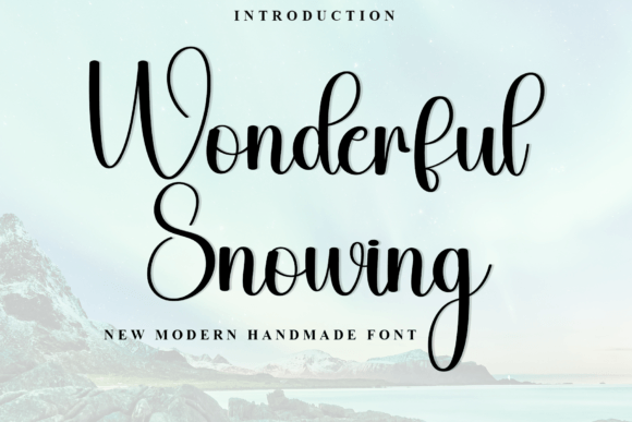 Wonderful Snowing: The Handwritten Font That Polished My Brand