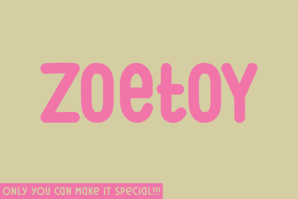 Zoetoy: The Handwritten Typeface for Authentic Web Design